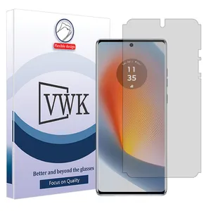 VWK Tough model transparent screen protector suitable for Motorola Edge 50 mobile phone