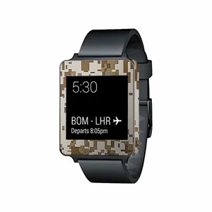  برچسب ماهوت طرح Army-Desert-Pixel مناسب برای ساعت هوشمند ال جی G Watch