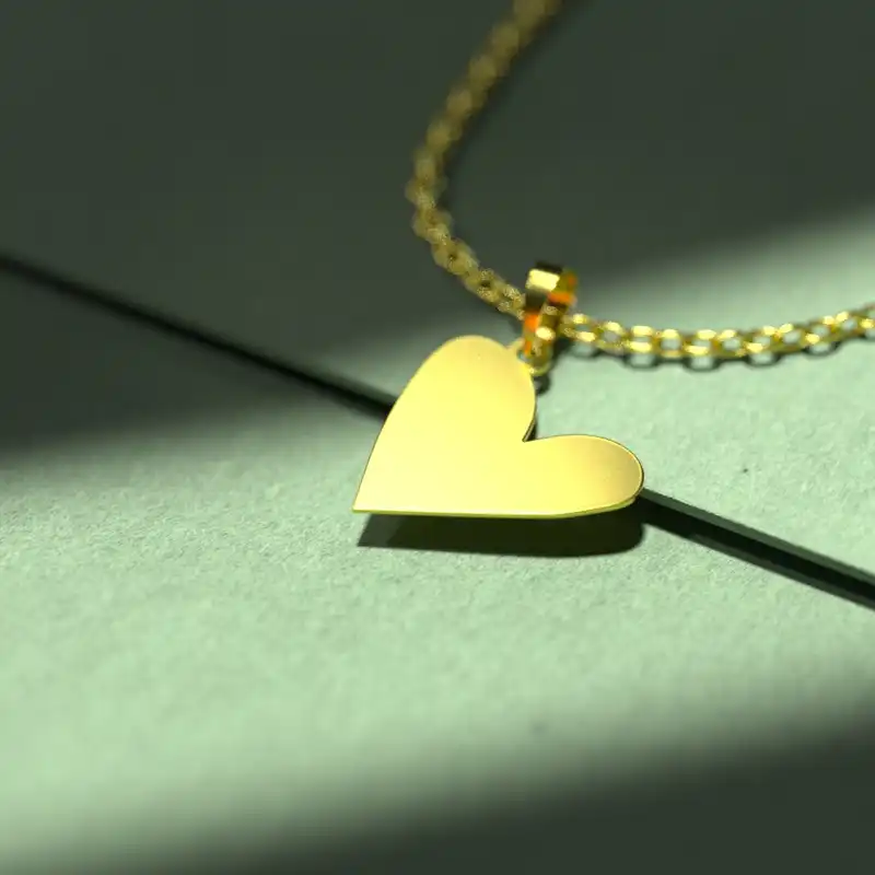 گردنبند طلا 18 عیار زنانه مدوپد مدل ماهی کد CA10867