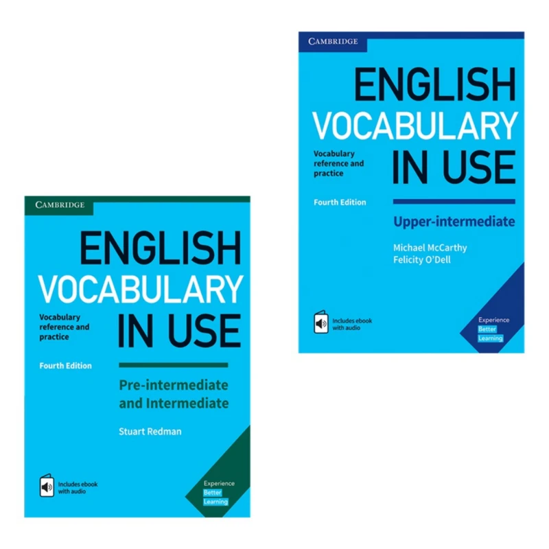 کتاب Vocabulary in Use English 4th اثر Stuart Redman انتشارات دانشگاه کمبریج 2 جلدی