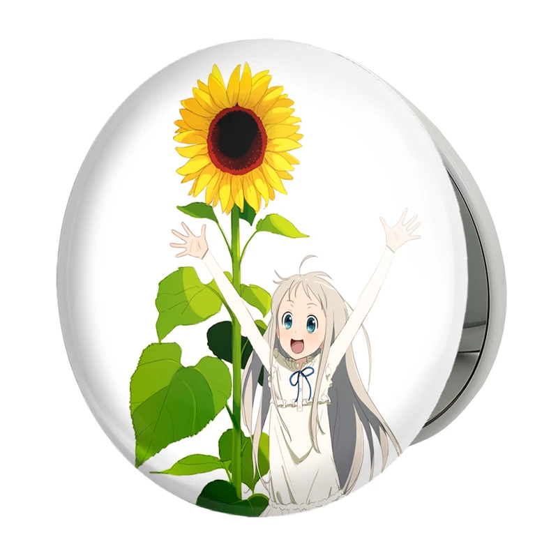 آینه جیبی خندالو طرح میکو هونما انیمه آنوهانا مدل تاشو کد 31991