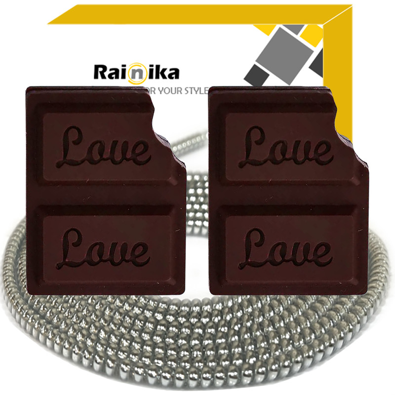 محافظ کابل شارژ و هندزفری رینیکا مدل Chocolate KK 03 مجموعه 3 عددی