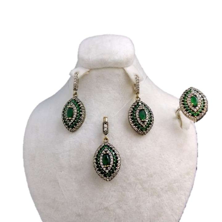 نیم ست نقره زنانه مدل 1892