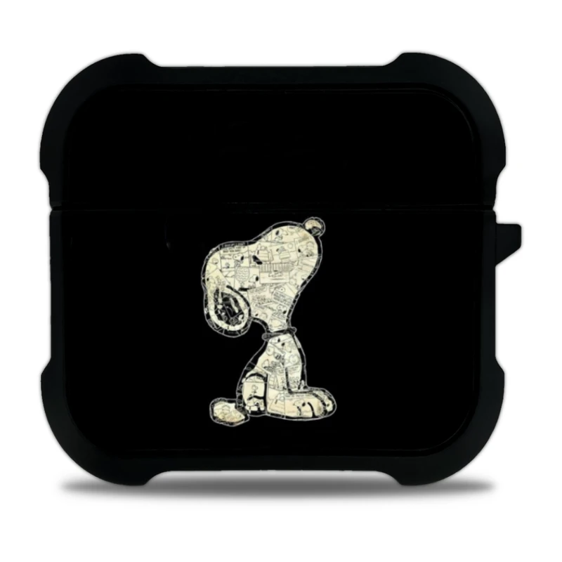 کاور آکام مدل AAP3CASHW-SNOOPY10 مناسب برای کیس اپل ایرپاد 3