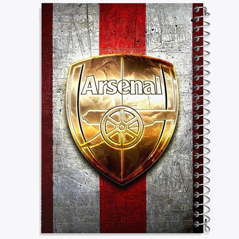 دفتر شطرنجی 50 برگ خندالو طرح باشگاه آرسنال کد 27186