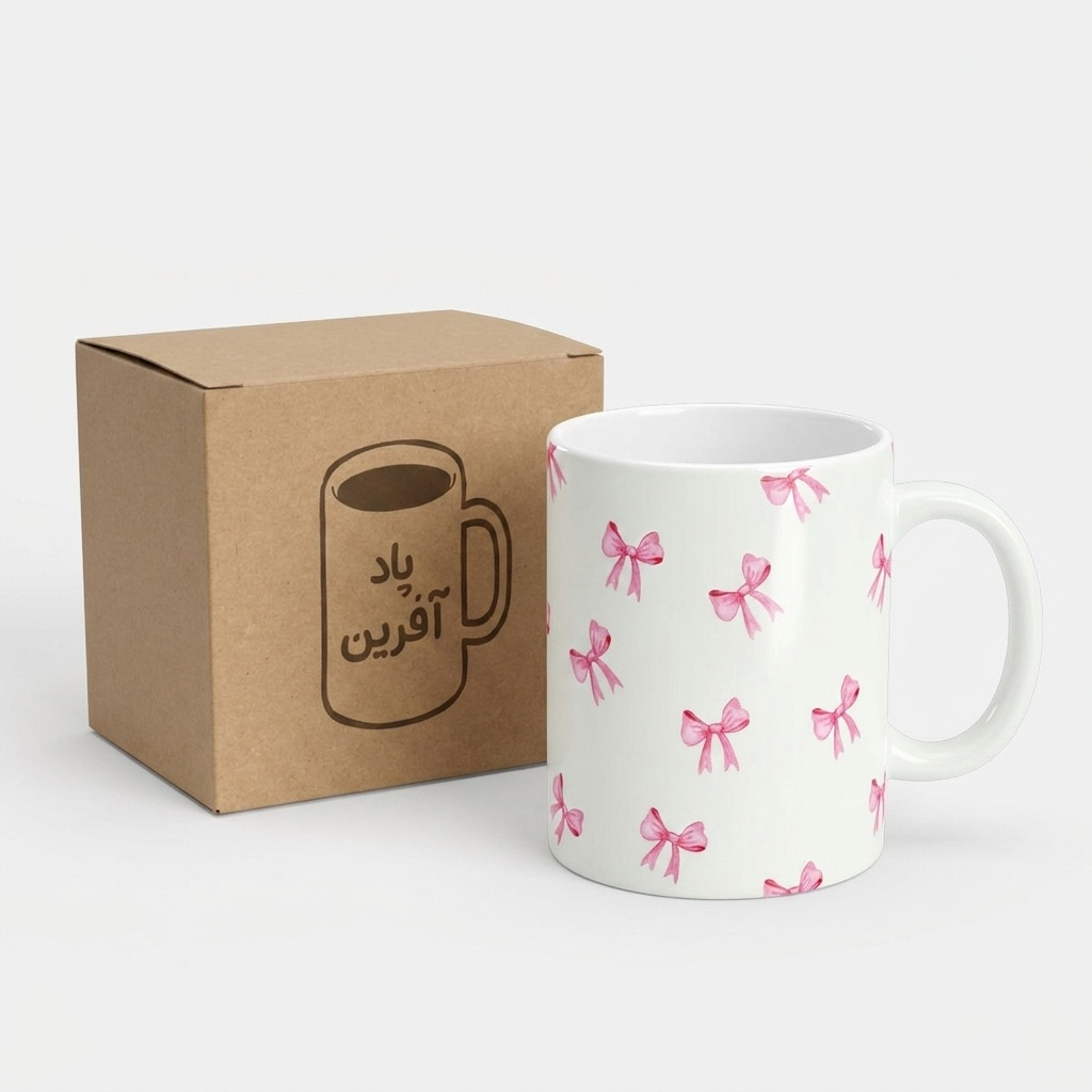 ماگ پادآفرین مدل پاپیون پینترستی کد 384
