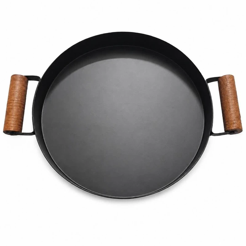 سینی دسته دار مدل هلگا کد 129 سایز 33*26 سانتیمتر