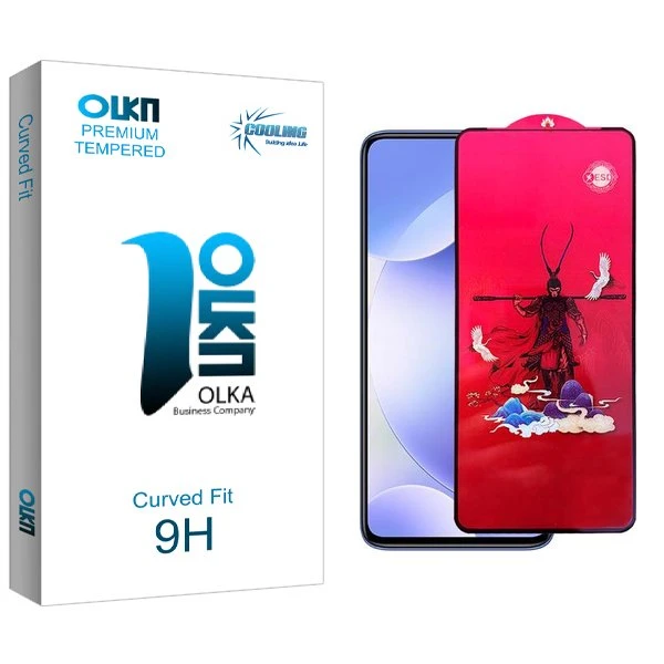 محافظ صفحه نمایش کولینگ مدل Olka King مناسب برای گوشی موبایل شیائومی Redmi K30 5G