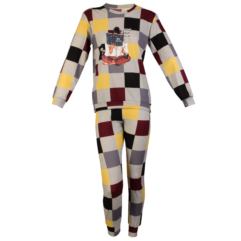 ست سویشرت و شلوار زنانه مدل chh4