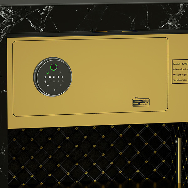 گاوصندوق سدید مدل لاکچری ضدسرقت و نسوز اثرانگشتی 1000 LF elite وزن 160 کیلوگرم