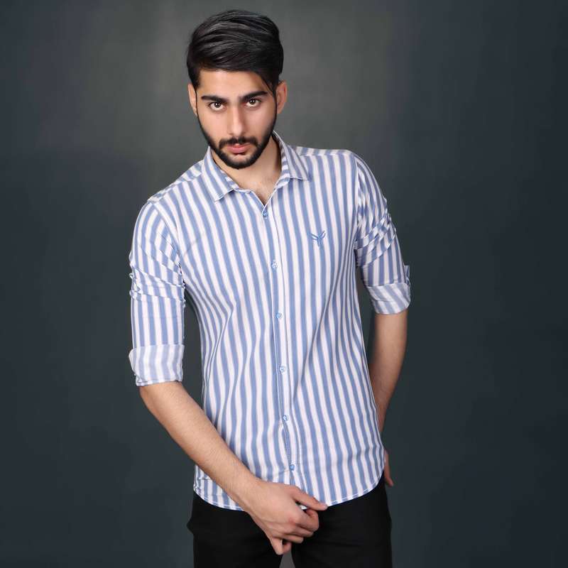 پیراهن آستین بلند مردانه پیکی پوش مدل M02560
