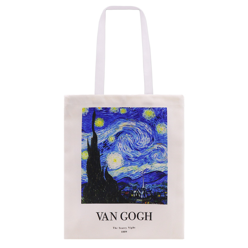 ساک دستی مدل نقاشی وینسنت ون گوگ کد 9394