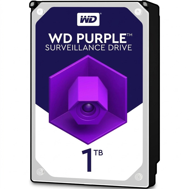 هارد دیسک اینترنال وسترن دیجیتال با رابط SATA 3.0 مدل  Purple WD10PURZ ظرفیت 1 ترابایت