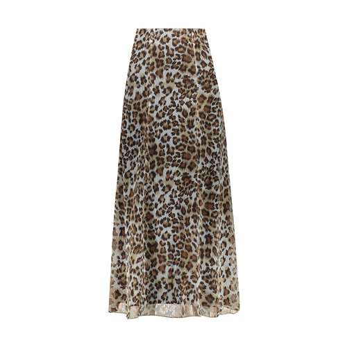 دامن زنانه وینگ مدل پلنگی کد 014