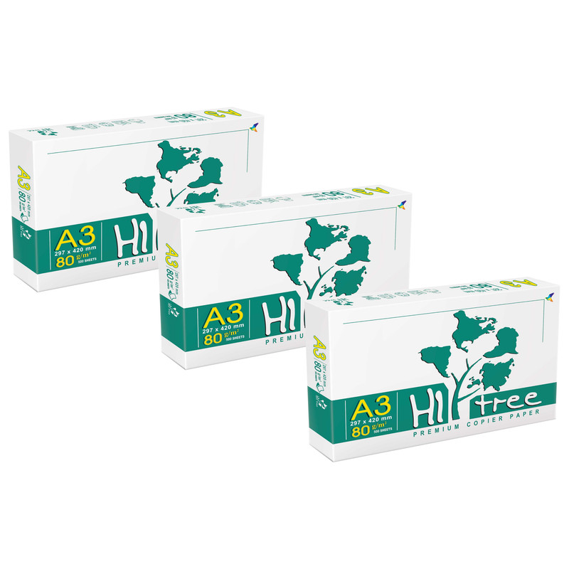 کاغذ A3 های تری کد 021 بسته 1500 عددی