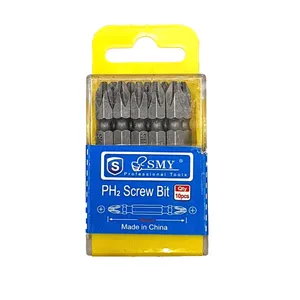 سری پیچ گوشتی دو سر چهار سو اس ام وای مدل PH2 بسته 10 عددی