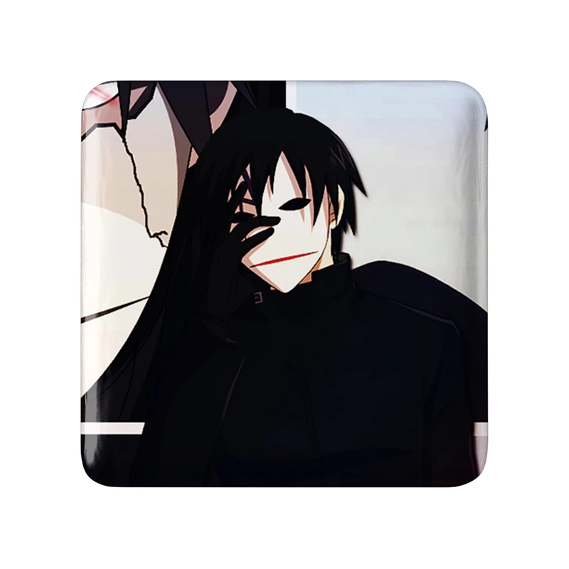 مگنت خندالو طرح هی انیمه تاریک تر از سیاهی Darker Than Black  مدل مربعی کد 22571