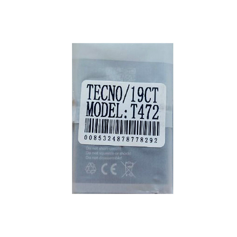 باتری موبایل مدل 19ct ظرفیت 1900 میلی آمپر ساعت مناسب برای گوشی موبایل تکنو t473/t472