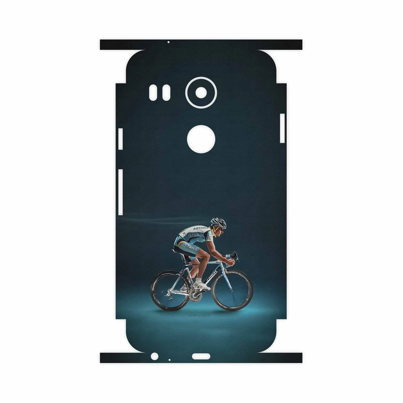 برچسب پوششی ماهوت مدل Road cycling-FullSkin مناسب برای گوشی موبایل گوگل Nexus 5X