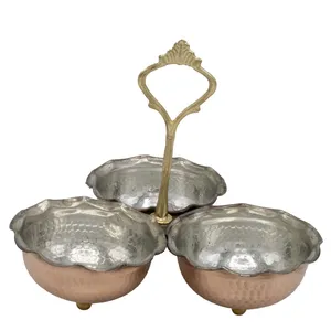 اردو خوری مسی مدل سه تایی