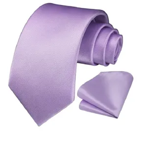 ست کراوات و دستمال جیب مردانه مدل TVF کد 4