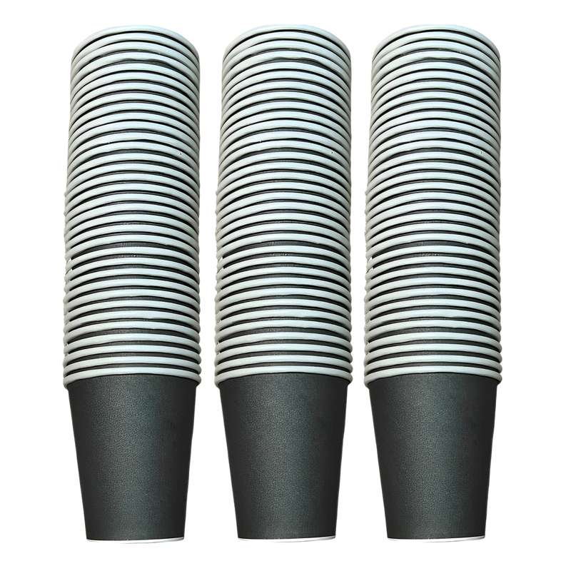 لیوان یکبار مصرف کاغذی مدل ساده بسته 100 عددی