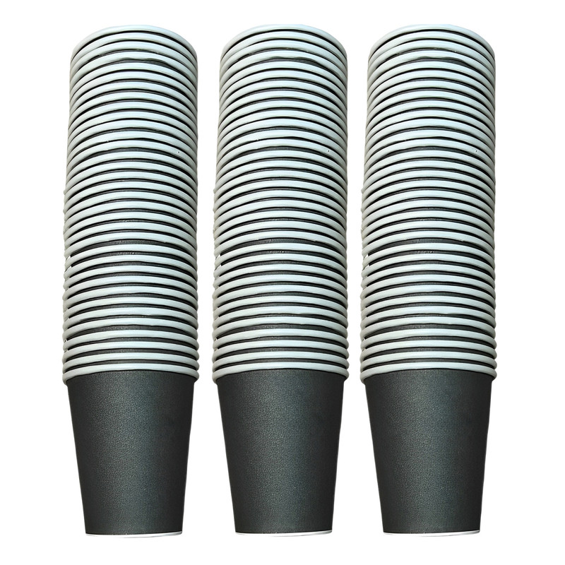 لیوان یکبار مصرف کاغذی مدل ساده بسته 100 عددی