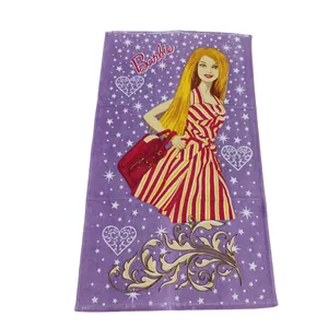 حوله استخری فاضل طرح باربی سایز 70x130 سانتی متر
