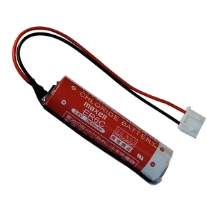 باتری لیتیومی مکسل مدل ER6C ظرفیت 1800 میلی‌ آمپر ساعت