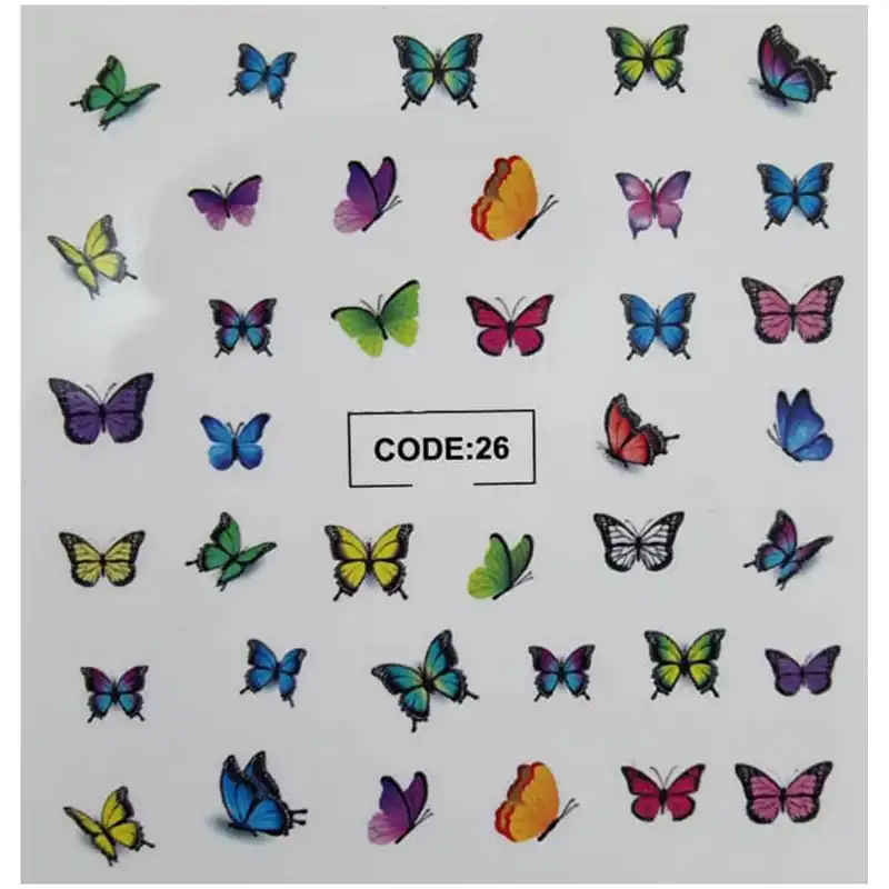 لنز ناخن مدل CODE26