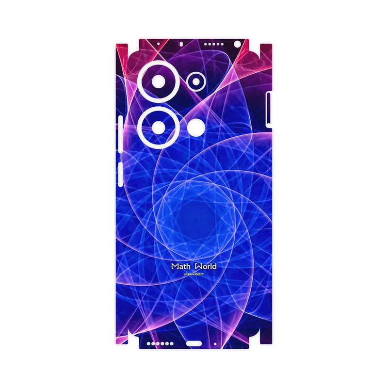 برچسب پوششی ماهوت مدل Mathematical Geometric Shape 9-FullSkin مناسب برای گوشی موبایل شیائومی Redmi Note 13 Pro 4G