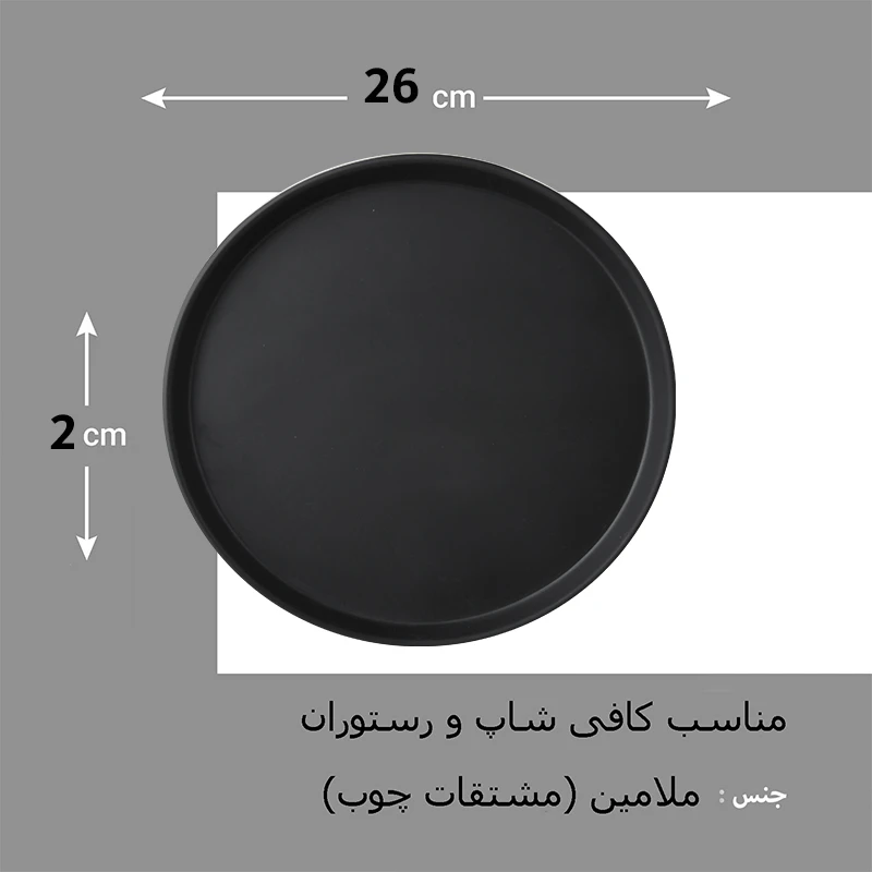 عکس شماره 2 : بشقاب غذاخوری لرد مدل p4001