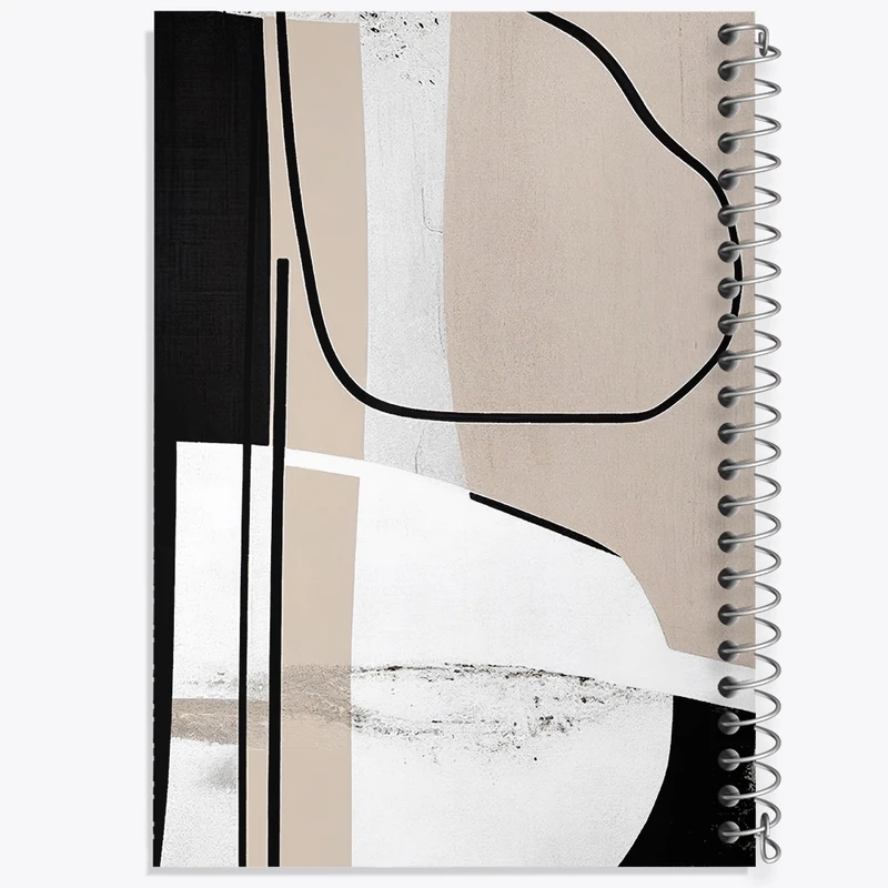 دفتر مشق 100 برگ خندالو طرح دکوراتیو (decorative) کد F1968