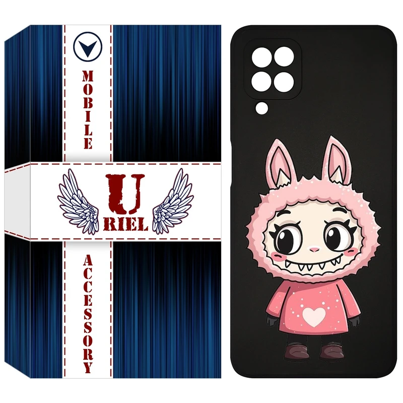 کاور یوریل مدل KSH کد 139 طرح عروسک لبوبو مناسب برای گوشی موبایل سامسونگ Galaxy A22 4G / M32 4G / M22 4G