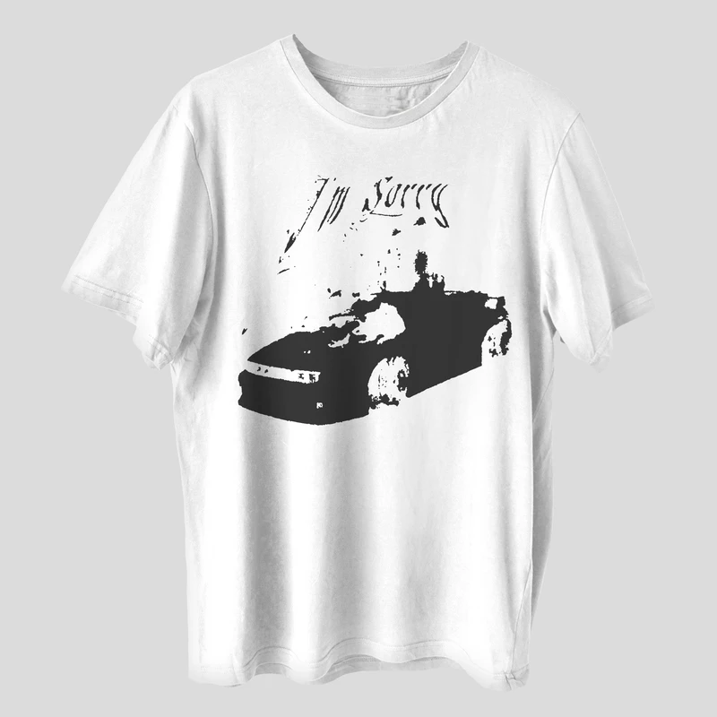 تی شرت آستین کوتاه مردانه مدل گنگ ماشین بازی im sorry کد anm224