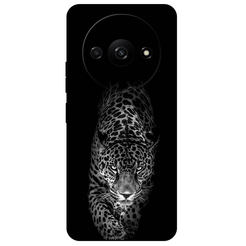 کاور مگافون طرح پلنگ مدل 1879 مناسب برای گوشی موبایل شیائومی Redmi A3 / A3x