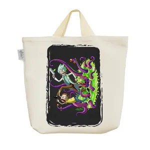 ساک خرید خندالو مدل ریک و مورتی Rick and Morty کد 5381