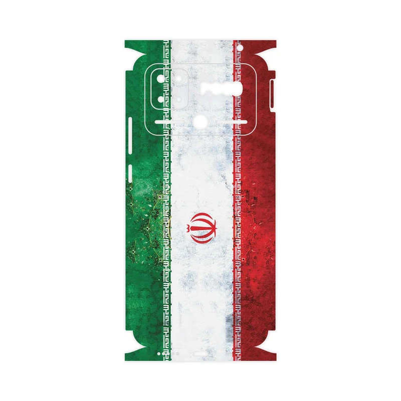 برچسب پوششی ماهوت مدل IRAN_Flag_1-FullSkin مناسب برای گوشی موبایل شیائومی Poco C40