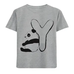 تی شرت آستین کوتاه بچگانه مدل پانداF779 Y