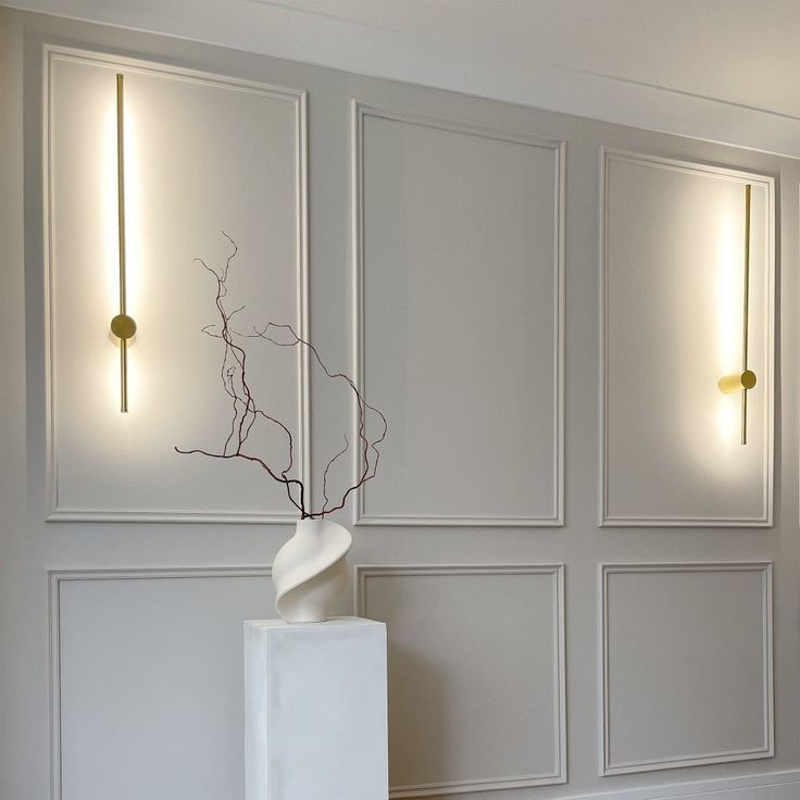 چراغ دیواری مدل خطی کد Sr100 بسته 2 عددی