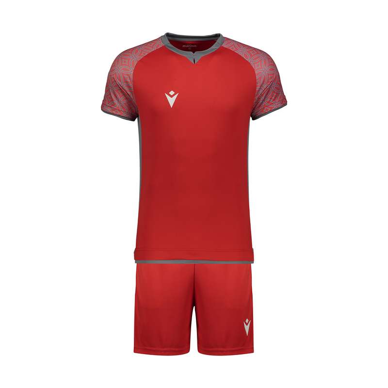 ست پیراهن و شوارک ورزشی مردانه مدل آرمینیا فلامنت رنگ قرمز