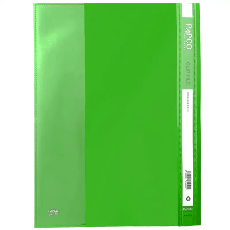 پوشه پاپکو مدل گیره دار پلاستیک مجموعه 9 عددی