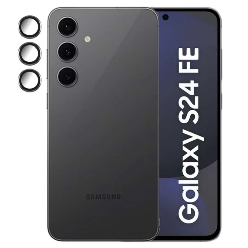 محافظ لنز دوربین تیسیکالا مدل رینگی فلزی مناسب برای گوشی موبایل سامسونگ Galaxy S24 FE