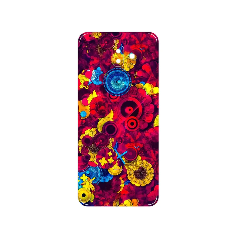 برچسب پوششی ماهوت مدل Vector Flower Garden Digital Art مناسب برای گوشی موبایل سامسونگ Galaxy J6 Plus