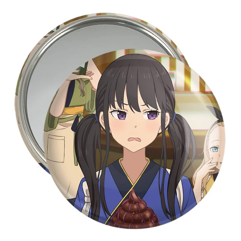 آینه جیبی خندالو مدل تاکینا انیمه لیکوریس ریکویل کد 22966