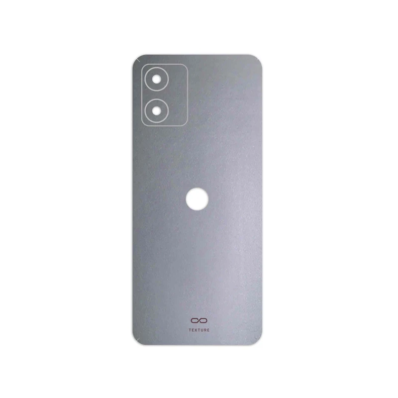 برچسب پوششی ماهوت مدل Matte-Silver مناسب برای گوشی موبایل موتورولا Moto E13