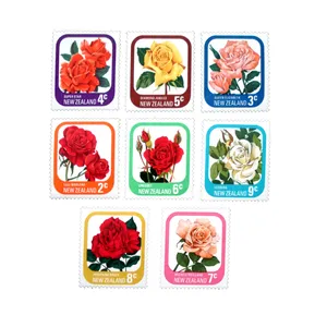 تمبر یادگاری مدل گل رز کد DS2092 مجموعه 8 عددی
