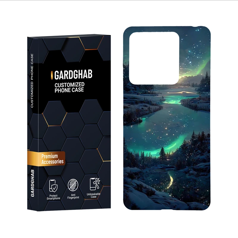 کاور گارد قاب مدل هنری مناسب برای گوشی موبایل شیائومی Redmi note 13 5G