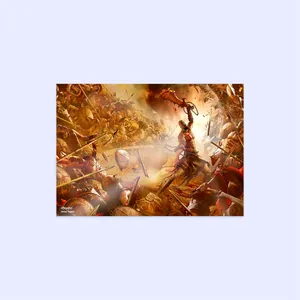 پوستر هومرو مدل فلزی طرح God of War کد PS499