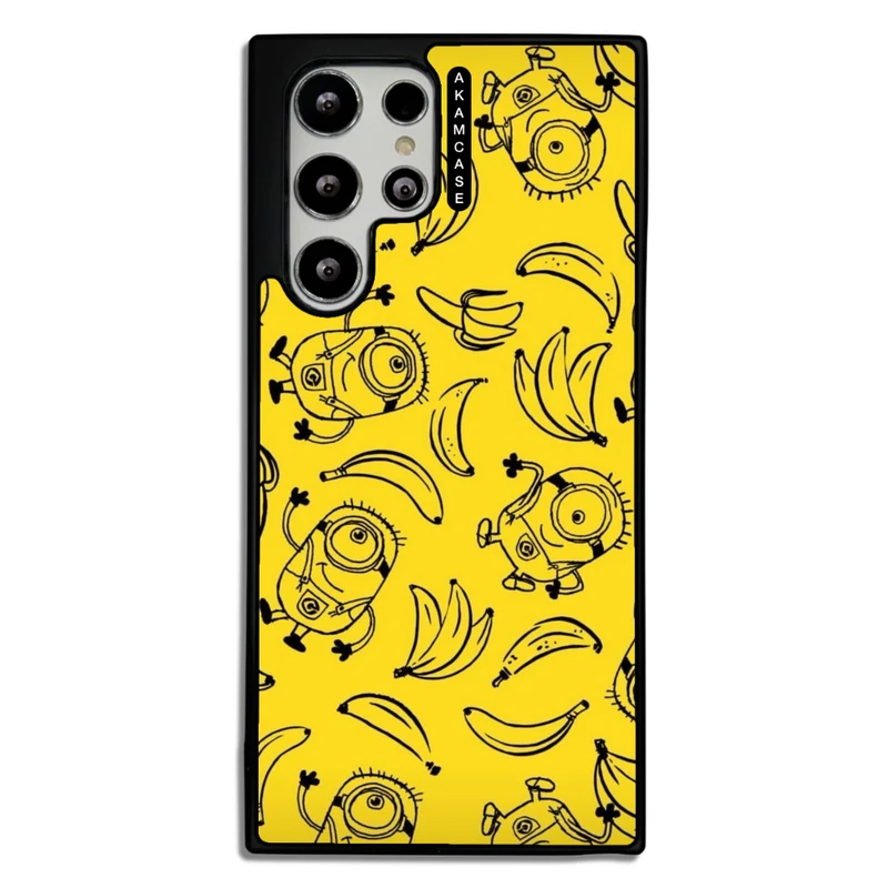 کاور آکام مدل AMC-WSGS22U-MINIONS14 مناسب برای گوشی موبایل سامسونگ Galaxy S22 Ultra